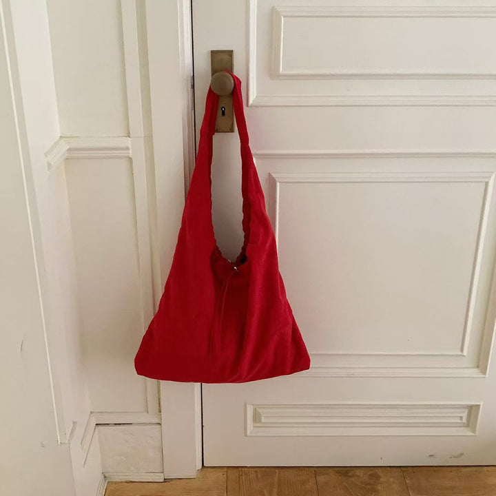 Casual Drawstring Shoulder Tote Bag