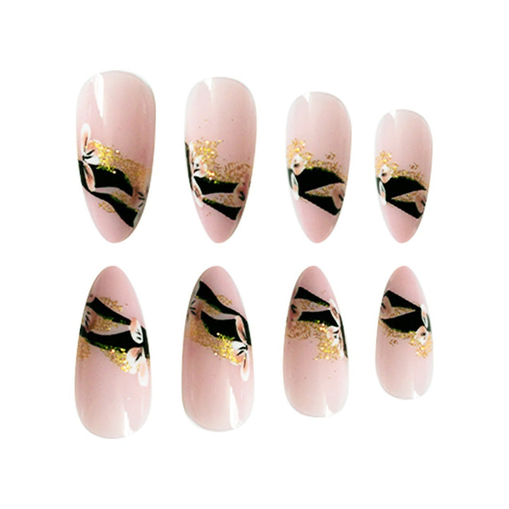 Elegant Floral Nail Art Extensions Kalsten 1787913882