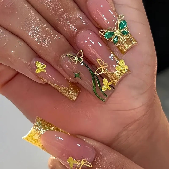 Decorative 3D Butterfly Nail Art Extensions Kalsten
