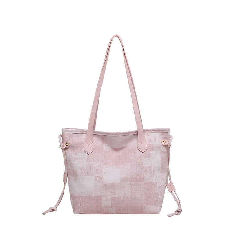 WoTextured Canvas Tote Bag Kalsten