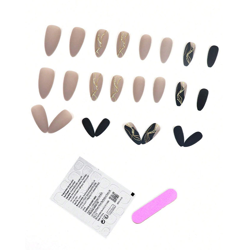 Luxury Abstract Art Press-On Nail Set Kalsten