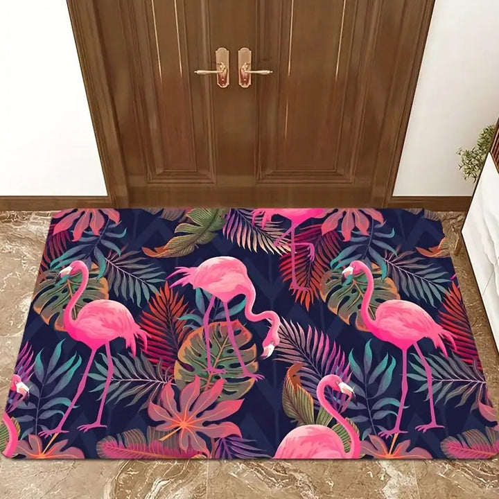 Cute Cartoon Cat Welcome Mat
