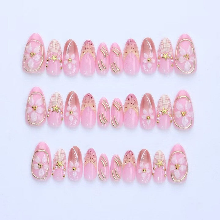Artistic Press-On Nail Design Kalsten