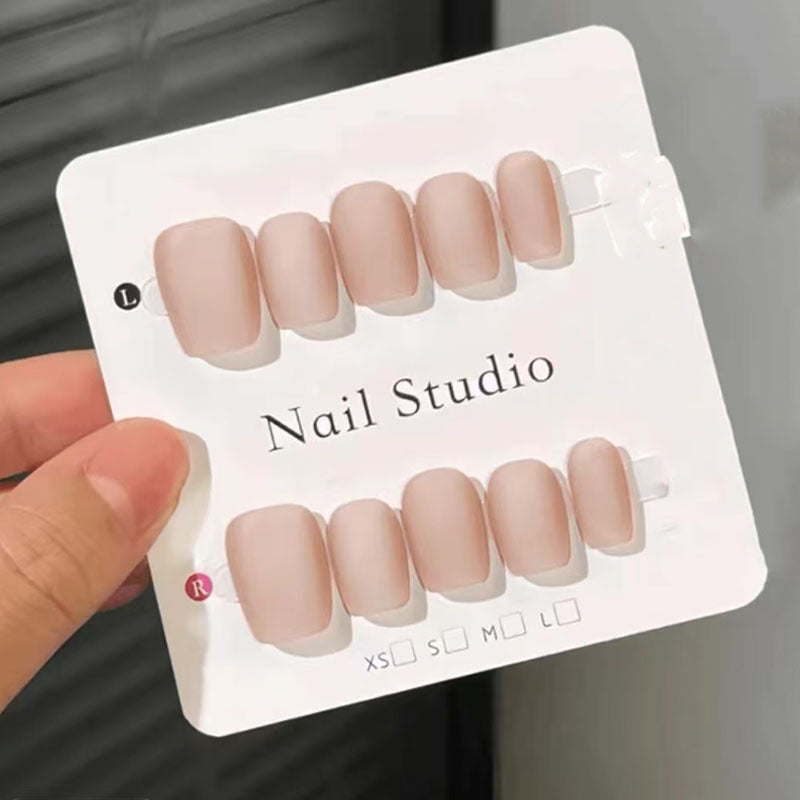 Elegant French Tip Press-On Nail Set Kalsten