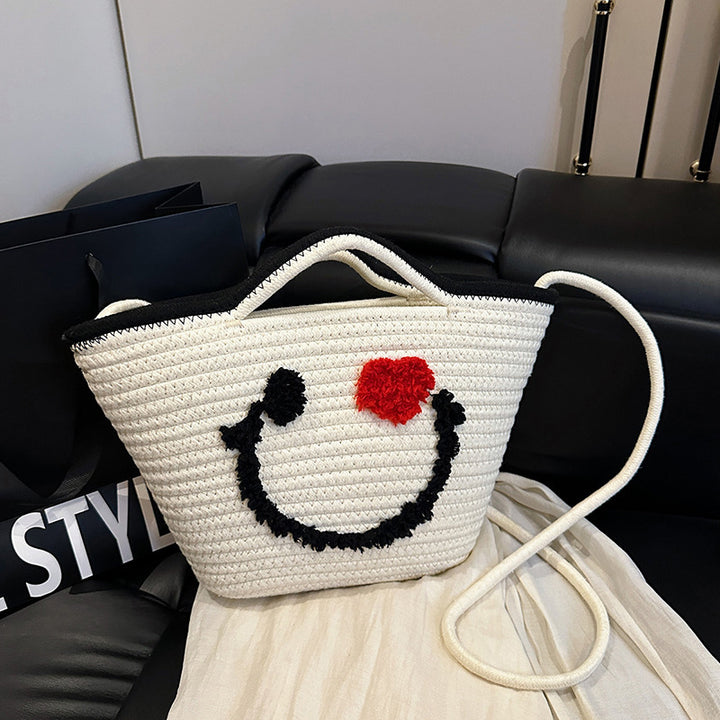 Artistic Woven Tote Bag