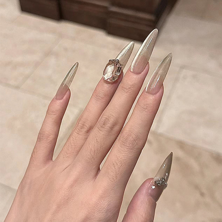 Acrylic Stiletto Press-On Nails Kalsten