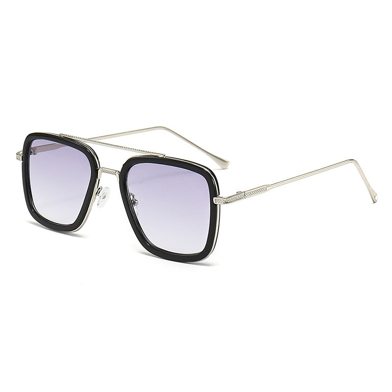 Women's stylish square sunglasses with metallic details Kalsten