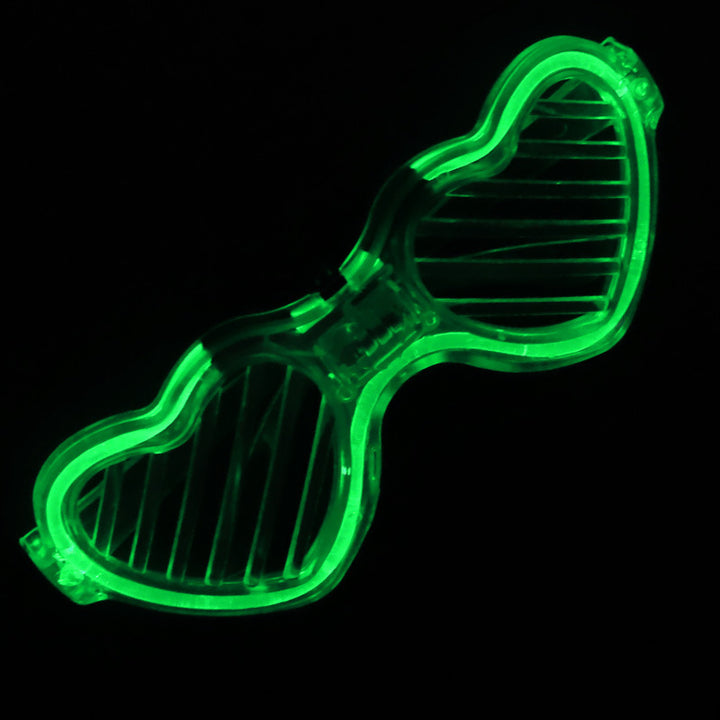 Glowing Heart Glasses