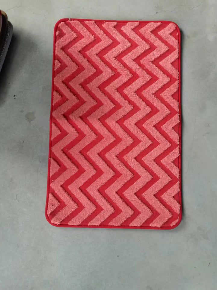 Chevron Pattern Anti-Slip Bath Mat Kalsten