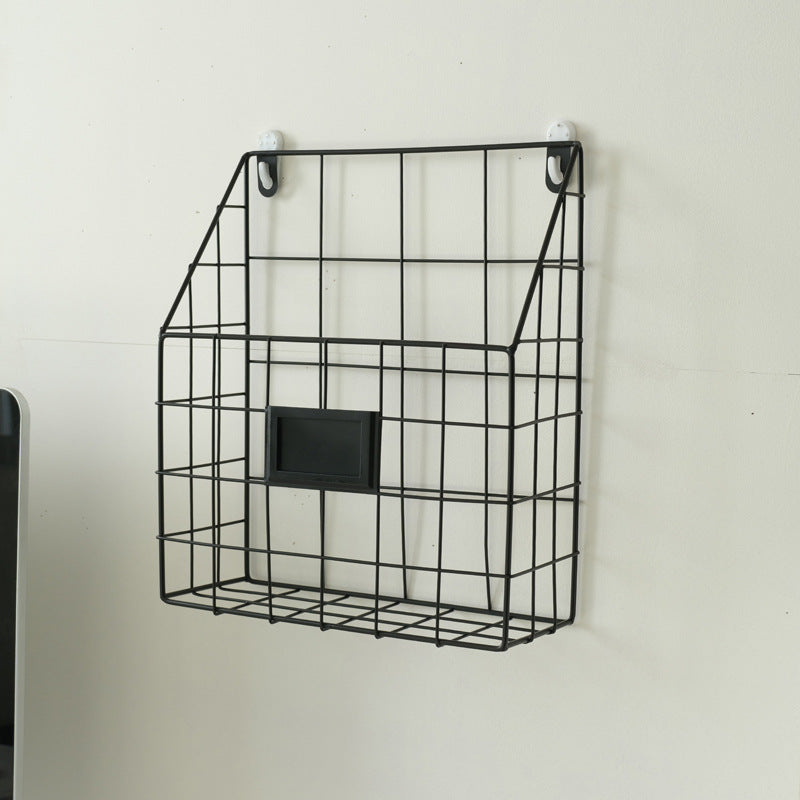 Wall shelf with storage basket Kalsten
