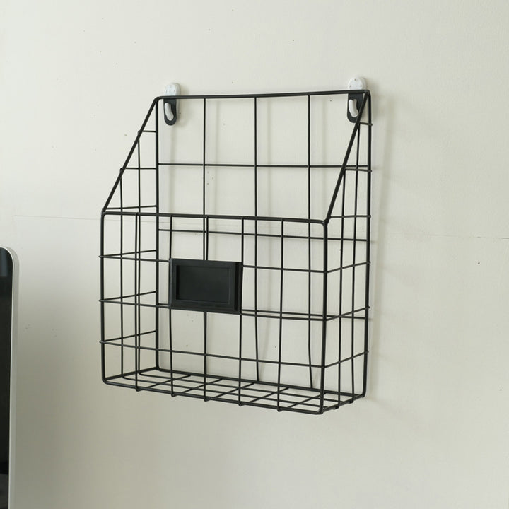 Wall shelf with storage basket Kalsten