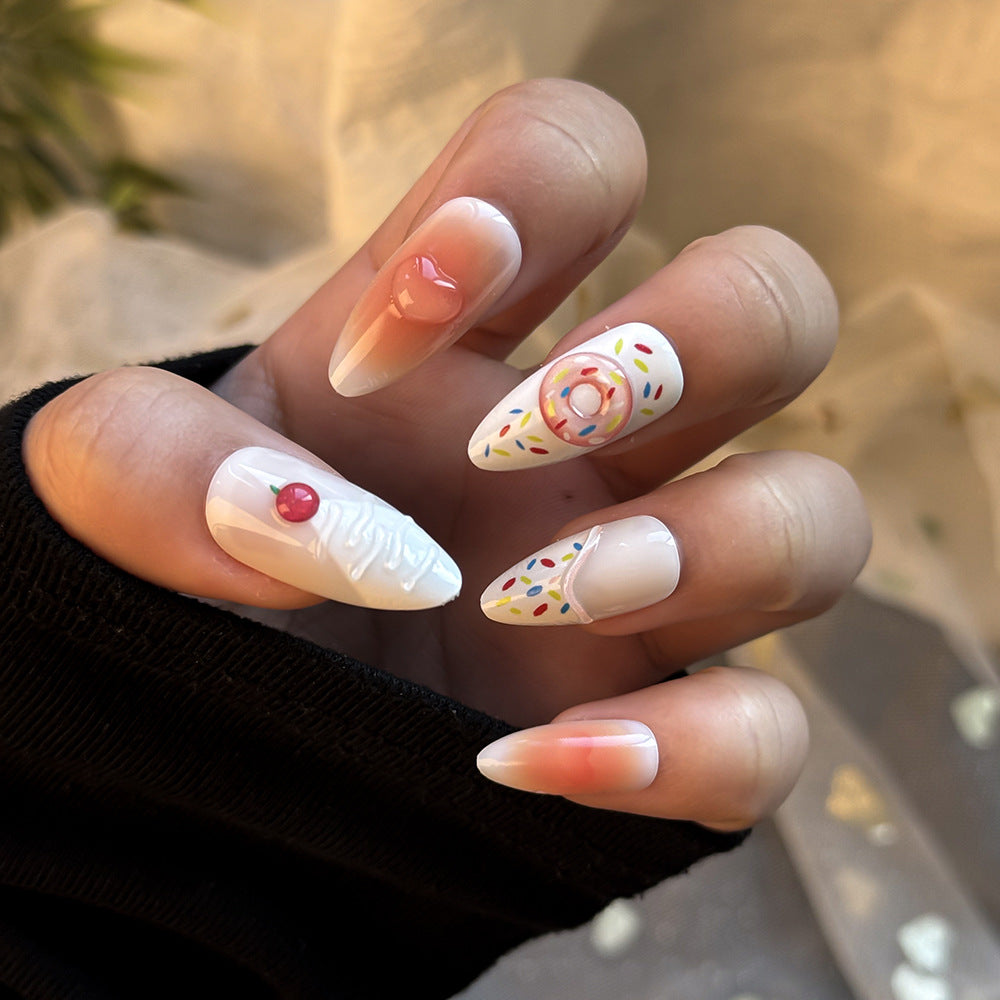 Decorative Press-On Nails Set Kalsten