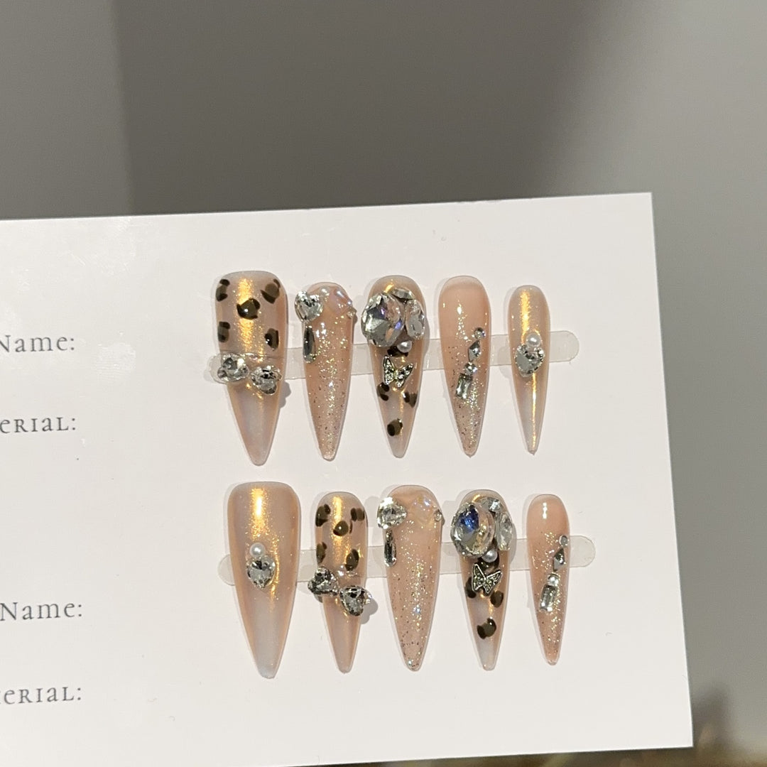 Elaborate Press-On Nail Designs