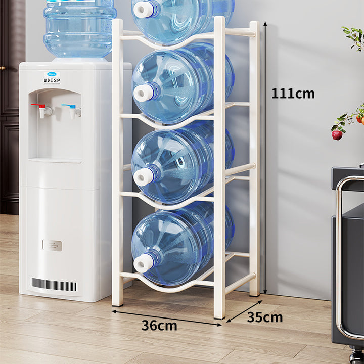 Heavy-Duty Triple-Tier Water Jug Rack for Large Bottles