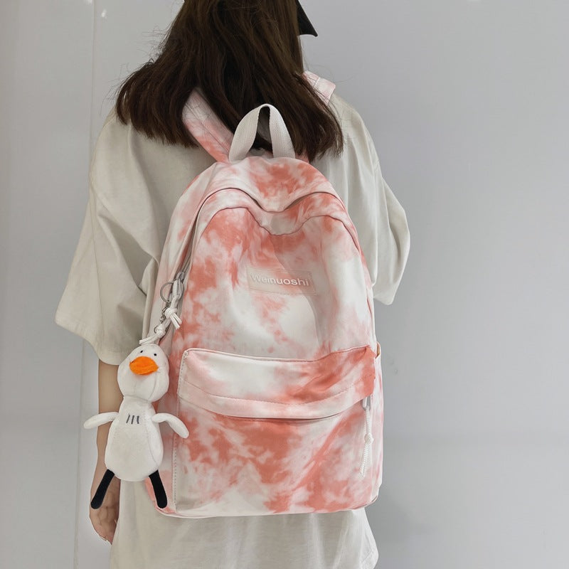 Cloud-Patterned Casual Backpack Kalsten