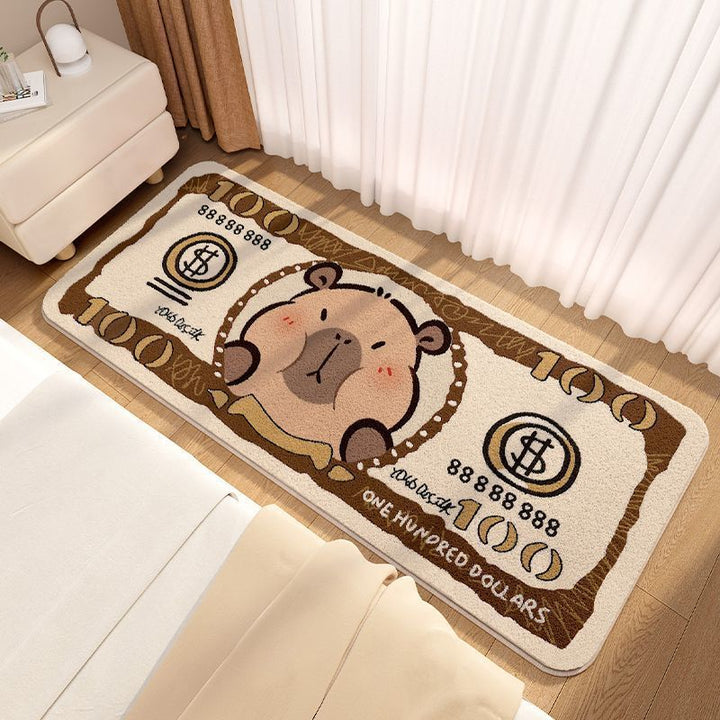 Cartoon Theme Plush Floor Mat