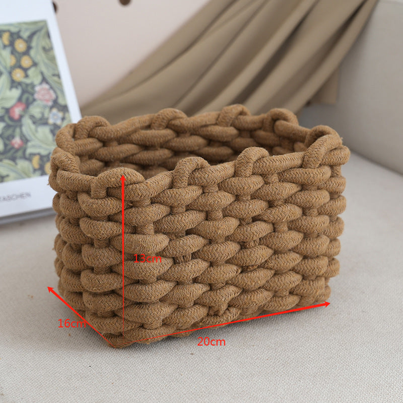 Storage basket with braided design Kalsten