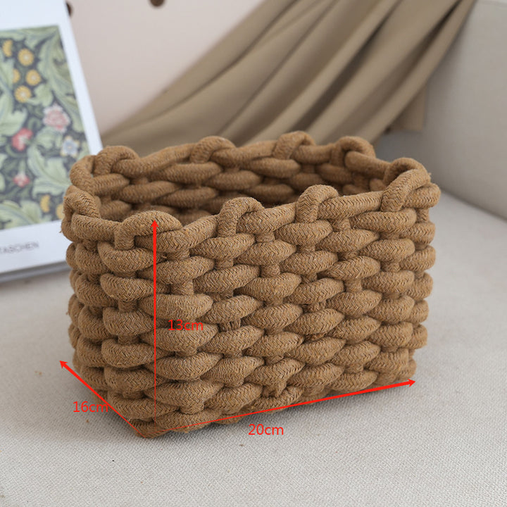 Storage basket with braided design Kalsten