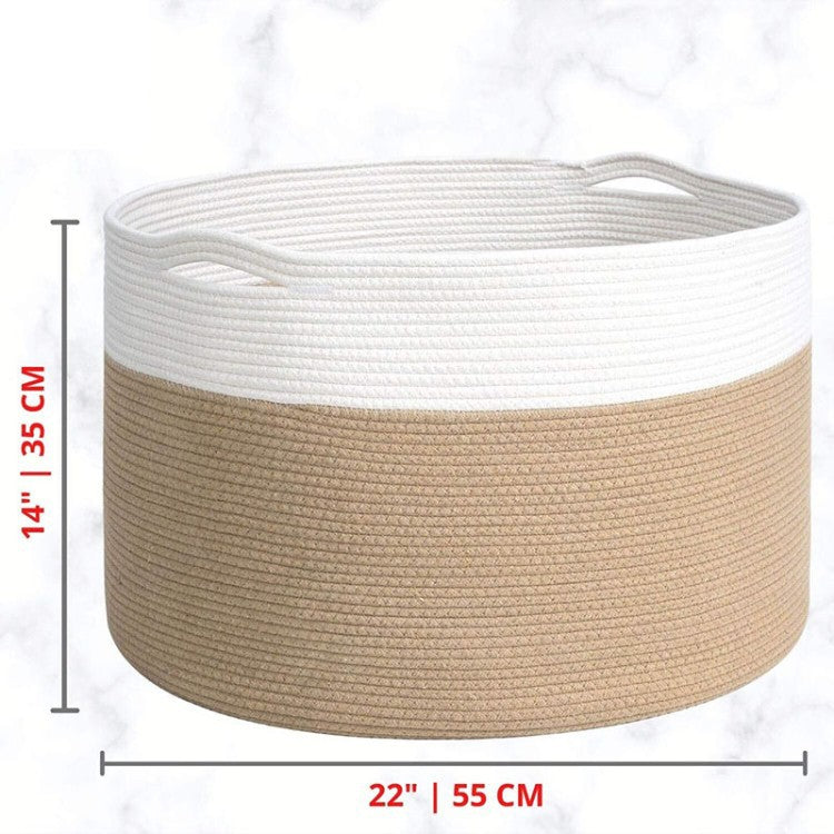 Stylish storage basket made of durable material Kalsten