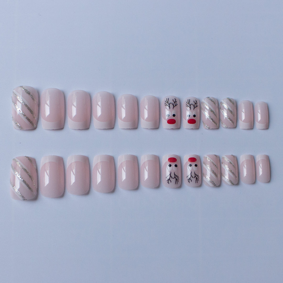 Premium Holiday-Themed Nail Art Set