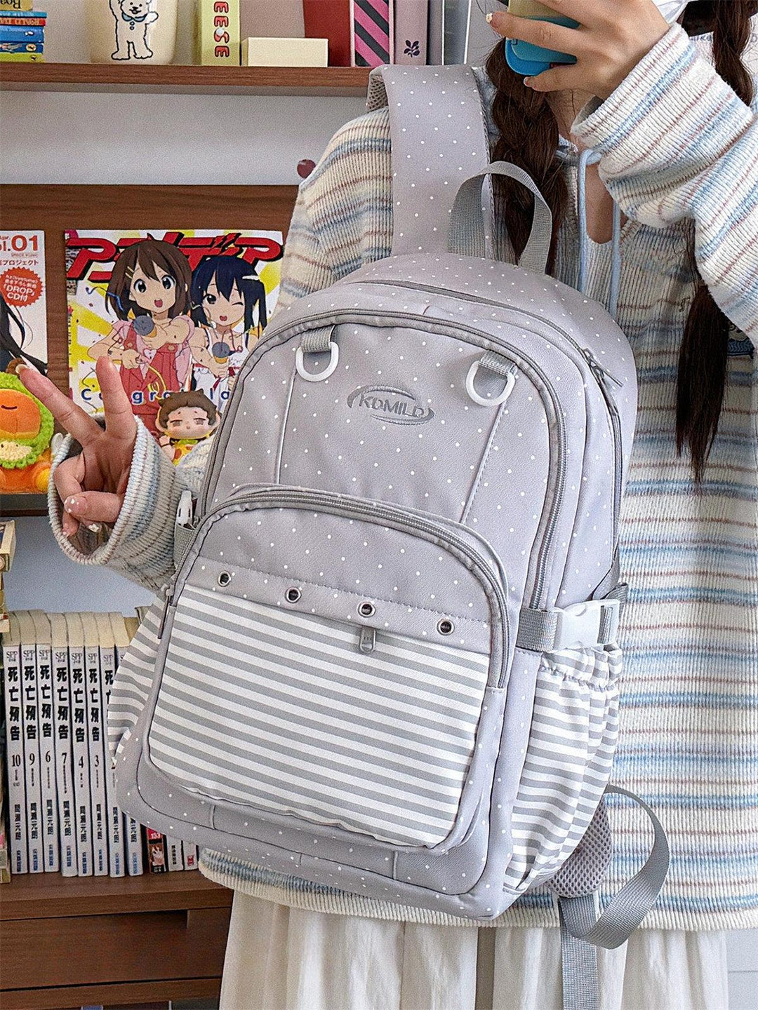 Multi-Pocket Student Backpack Kalsten