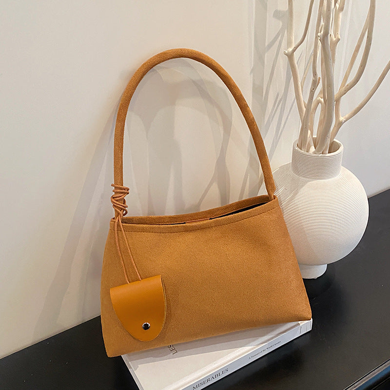 WoTextured Fabric Shoulder Bag Kalsten