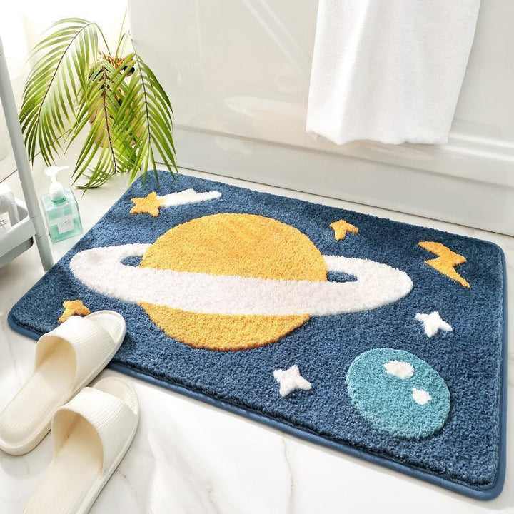 Fun Frog-Themed Bath Mat