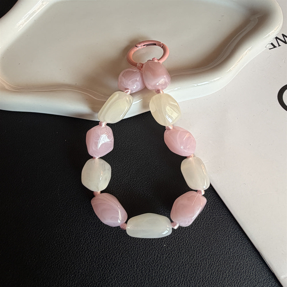 Handmade Beaded Charm Keychain Kalsten