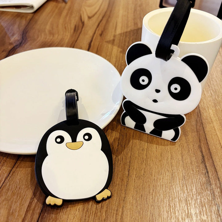 Cute Panda-Themed Luggage Tag Kalsten