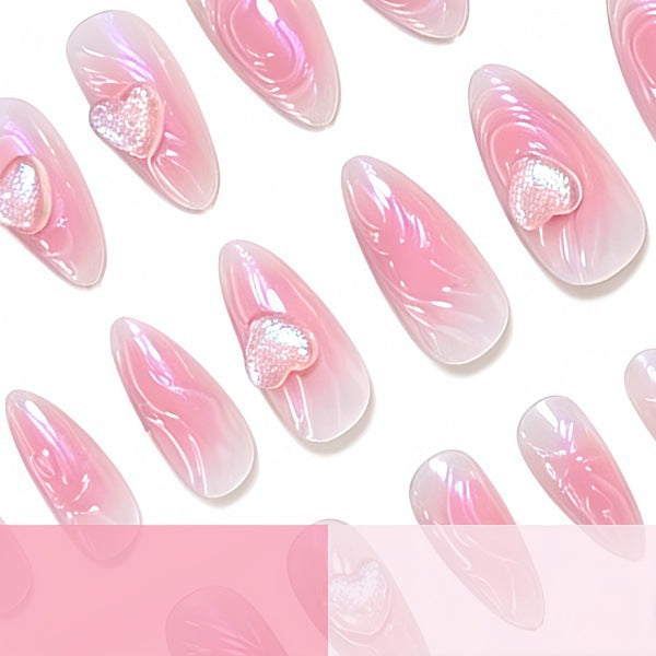 Artistic 3D Floral Nail Enhancements Kalsten