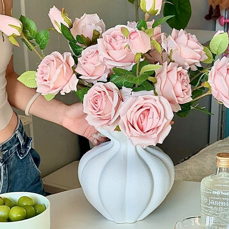 Decorative Sculptural Vase for Home Decor Display