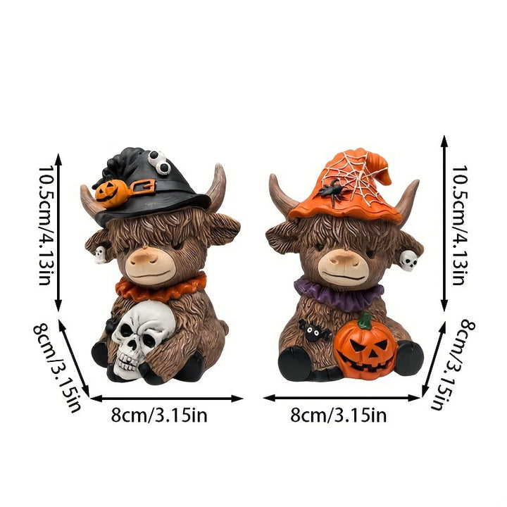 Decorative Highland Cattle Figure Kalsten