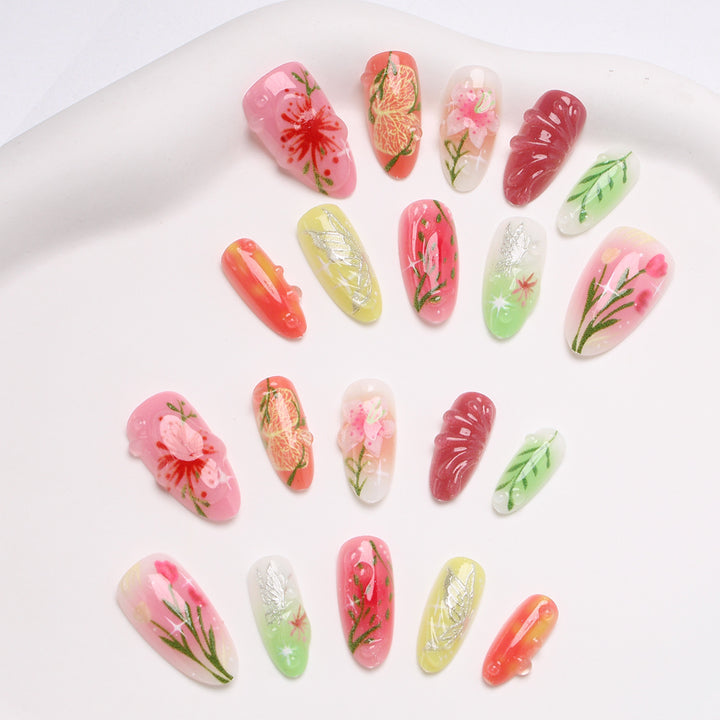 DIY Press-On Nail Art Set Kalsten