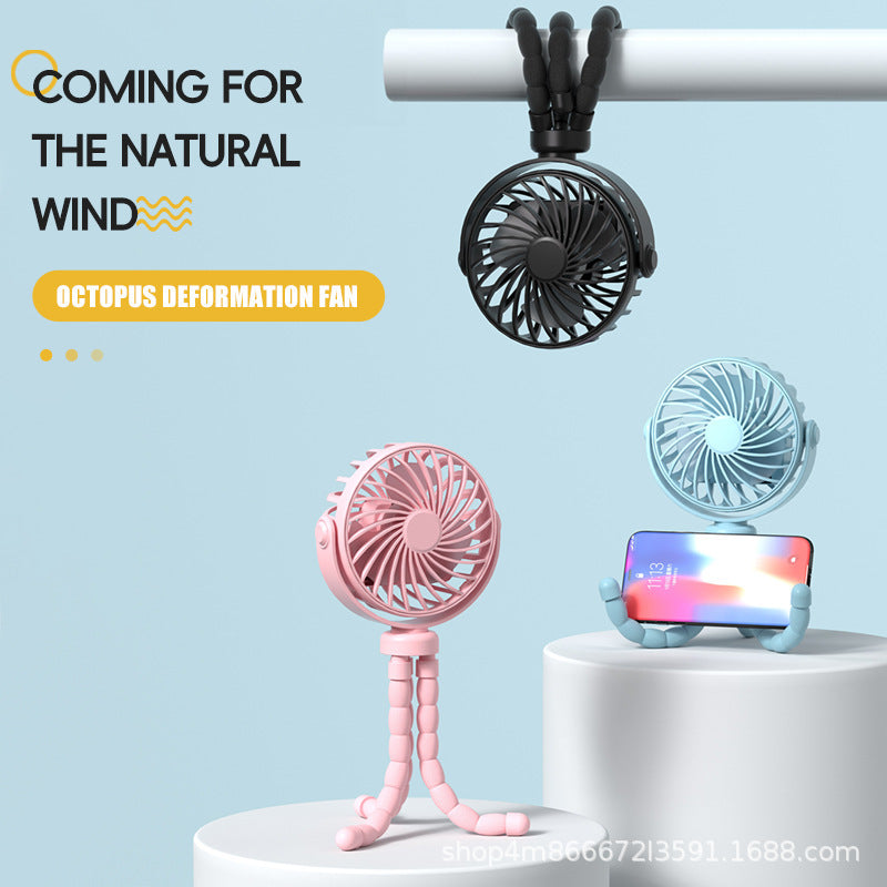 Portable USB Rechargeable Desk Fan Kalsten