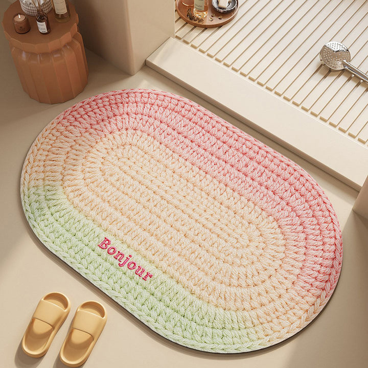 Eco-Friendly Crochet Bath Rug