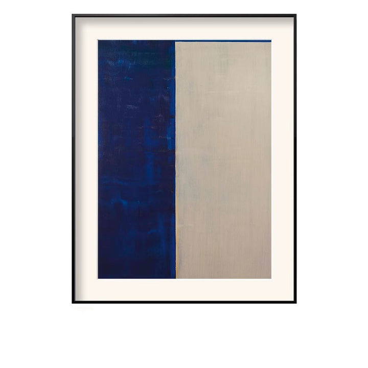Modern Minimalist Framed Canvas Artwork