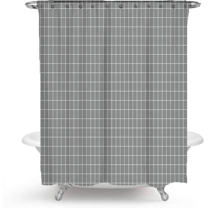 Modern Geometric Shower Curtain Kalsten
