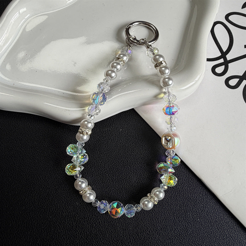 Elegant Beaded Charm Keychain Kalsten 1790135736