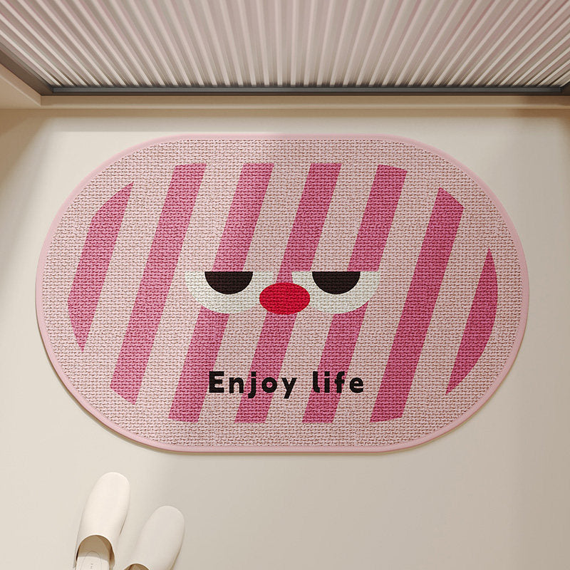 Decorative Cartoon-Themed Area Rug for Home Decor