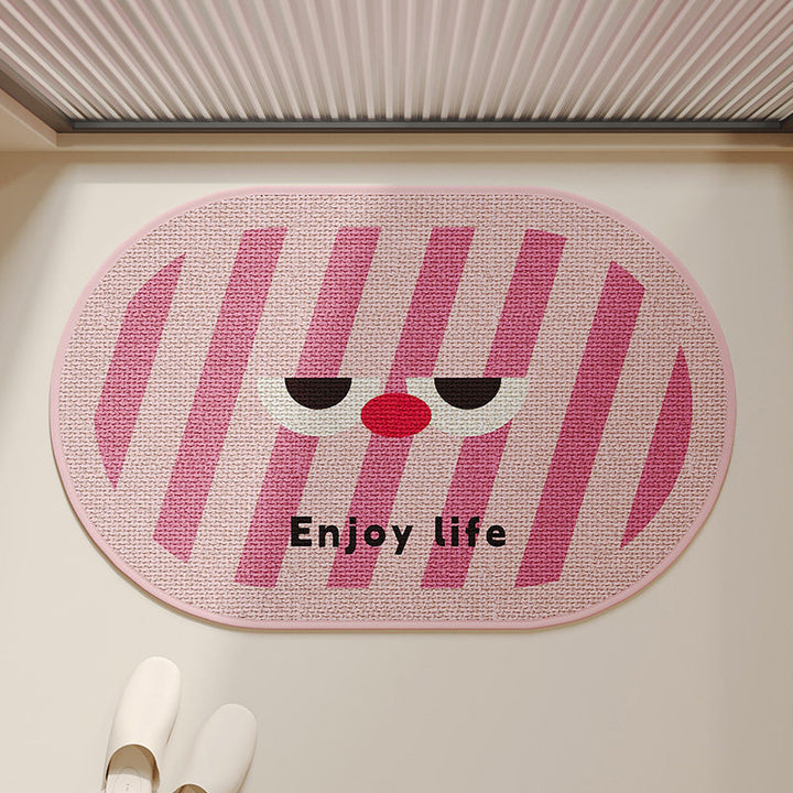 Decorative Cartoon-Themed Area Rug for Home Decor