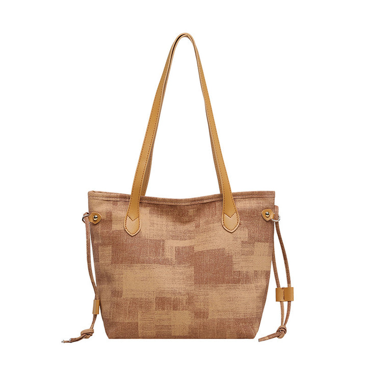 WoTextured Canvas Tote Bag Kalsten