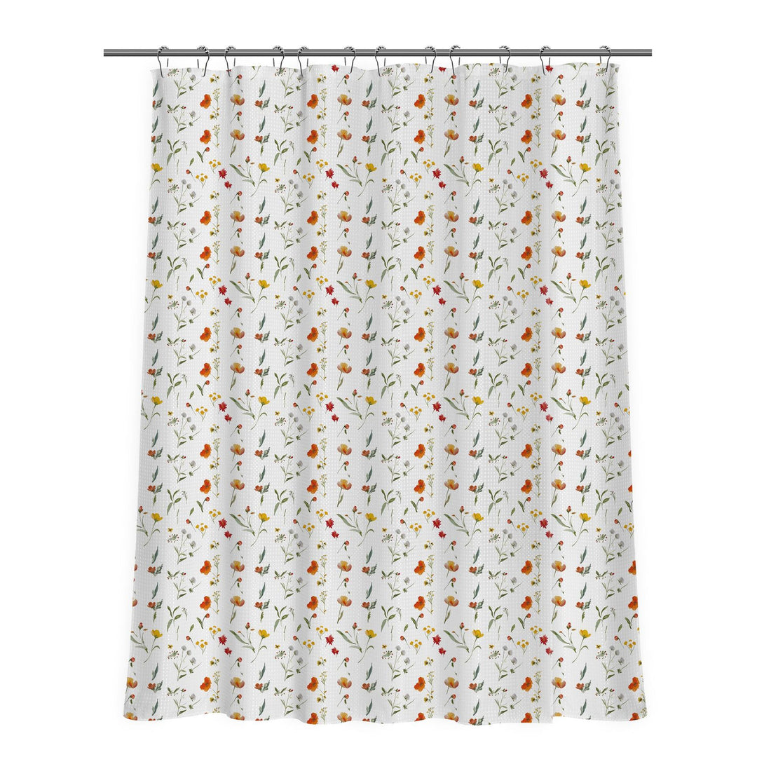 Floral Patterned Shower Curtain Kalsten
