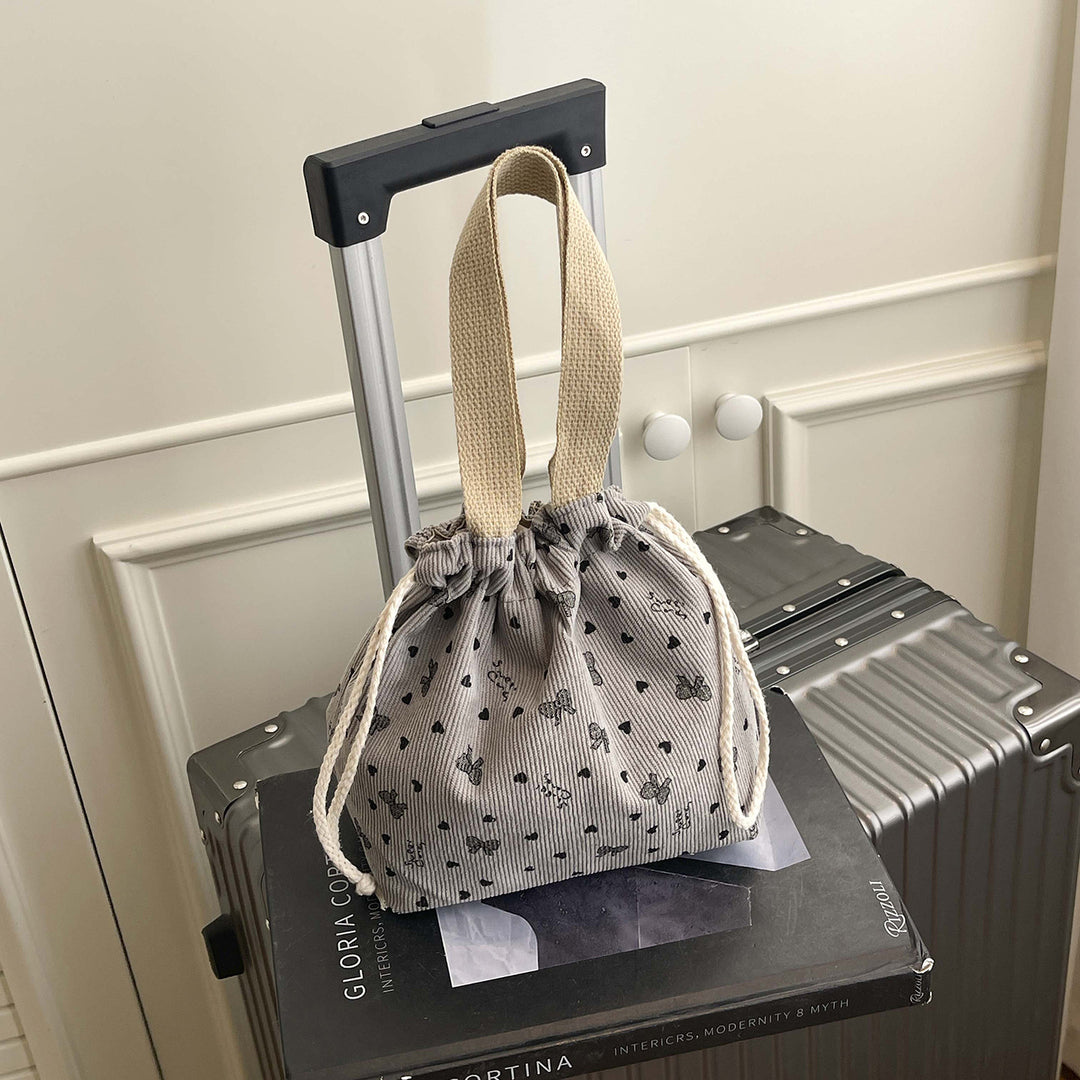 WoTextured Drawstring Mini Pouch Kalsten