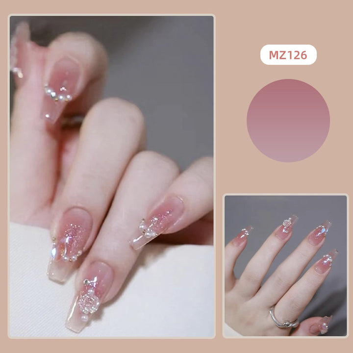 Elegant and Shiny Nail Art Kalsten