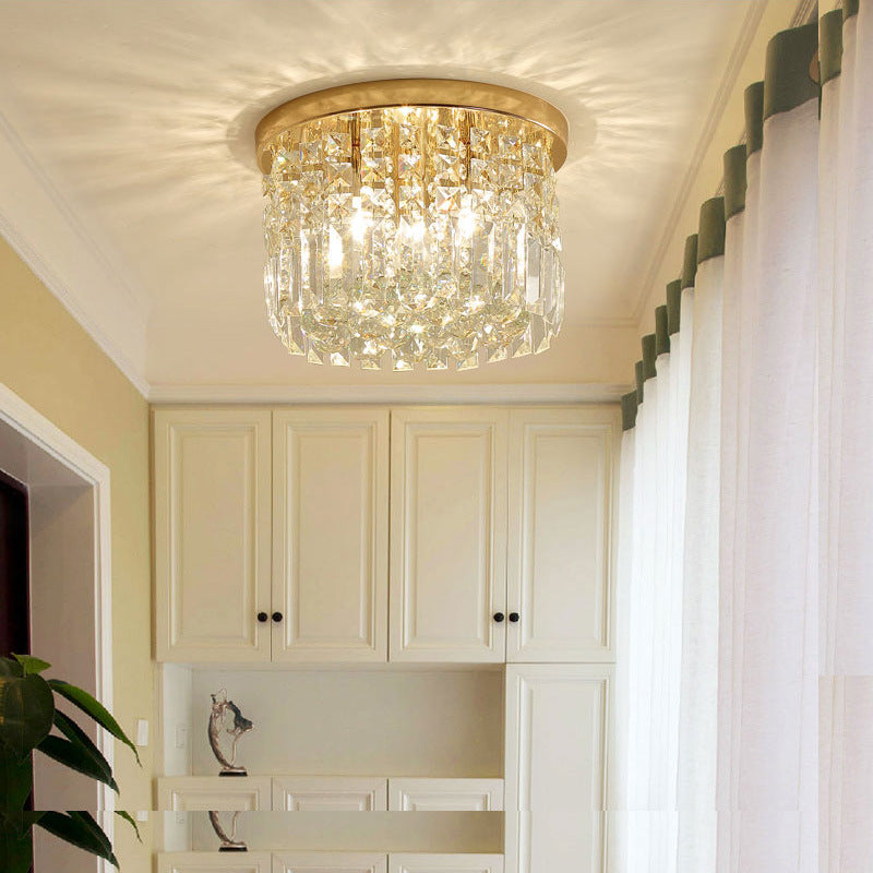 Crystal Flush Mount Ceiling Light