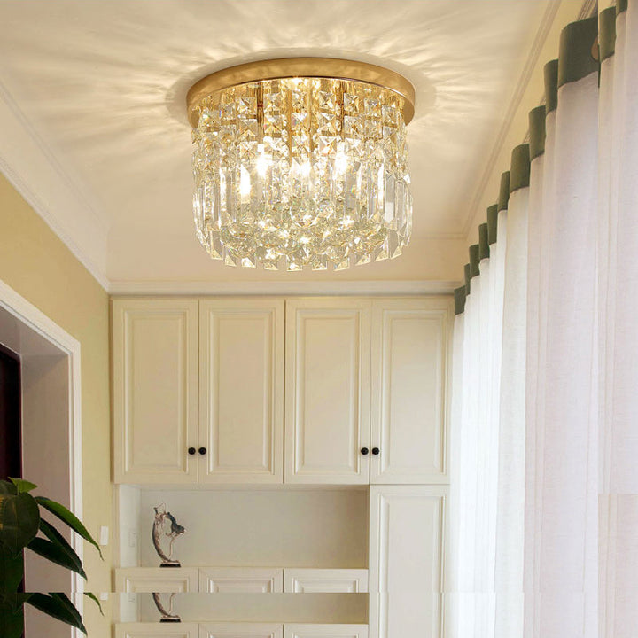 Crystal Flush Mount Ceiling Light