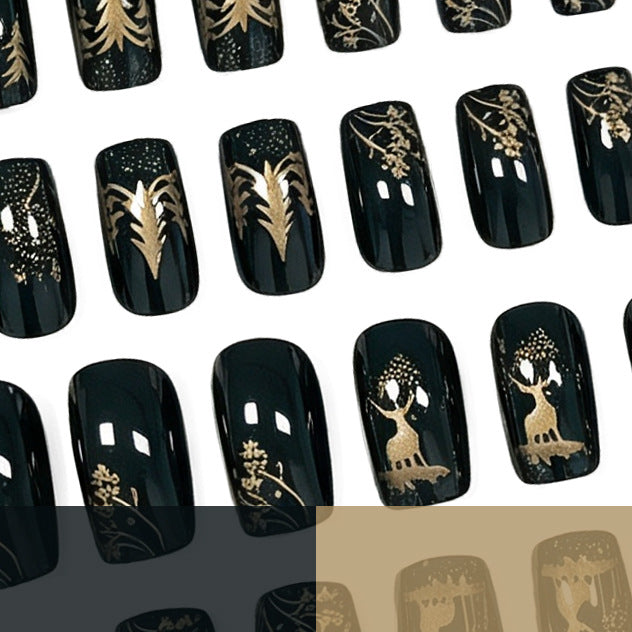 Festive Holiday Nail Art Kalsten
