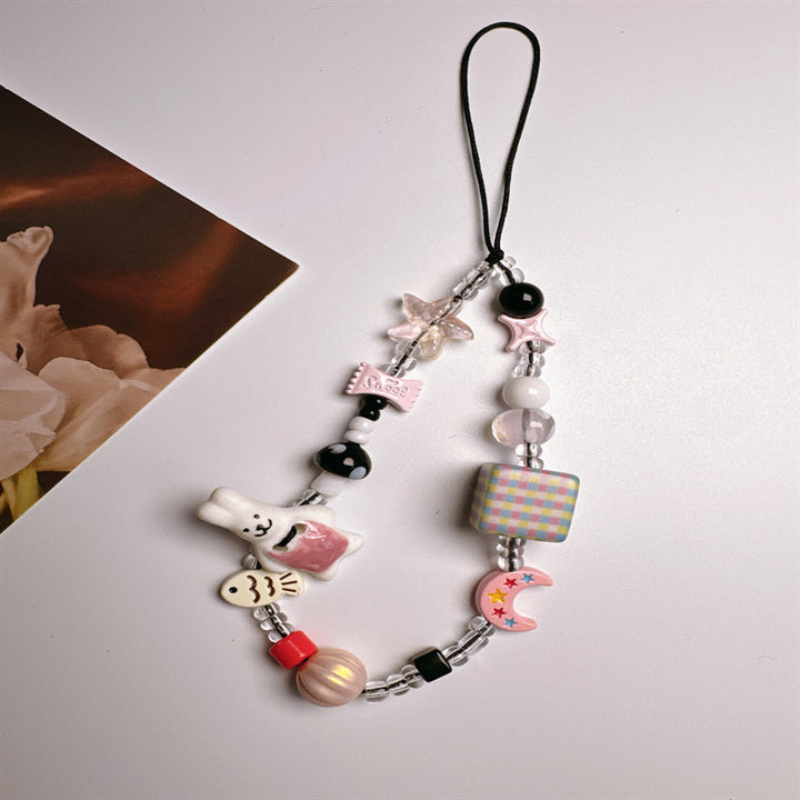 Fun-Themed Beaded Eyewear Lanyard Kalsten