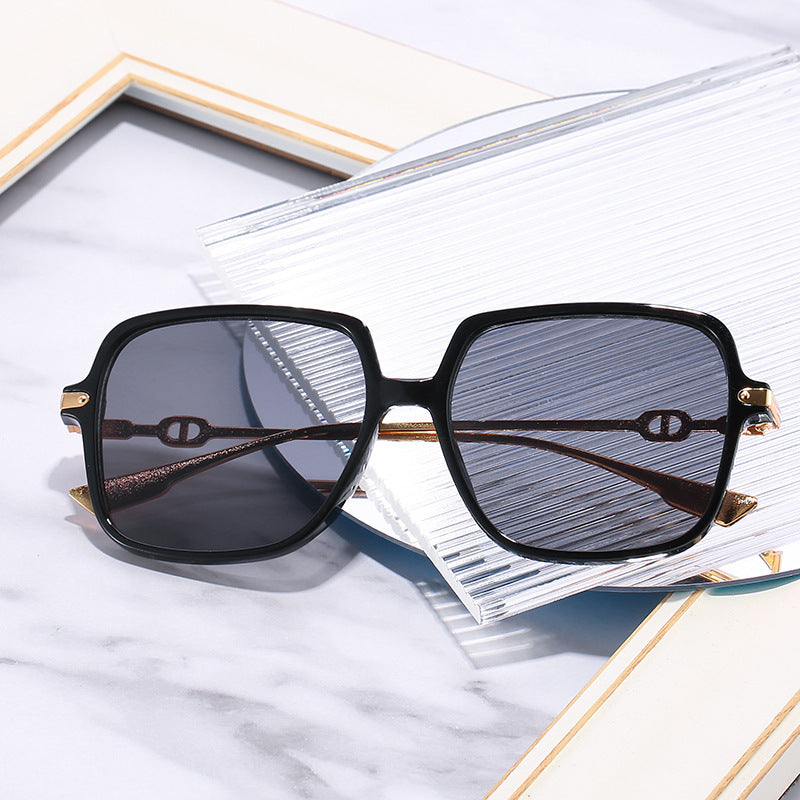 Oversized Chic Square Frame Sunglasses Kalsten