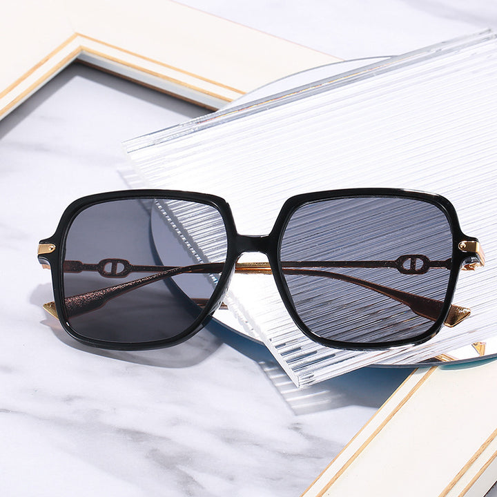 Oversized Chic Square Frame Sunglasses Kalsten